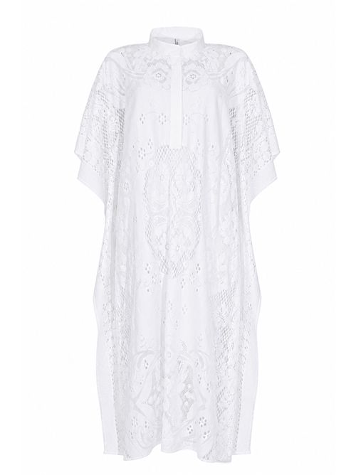 Abito midi Cassidy in pizzo di cotone Liviana Conti | L6SH54A01-0